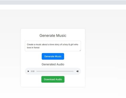 Music Generation AI Development Agency