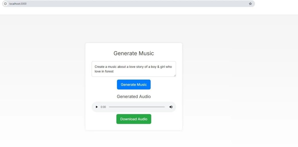 Music Generation AI Development Agency