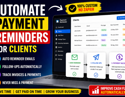 Payment reminder software