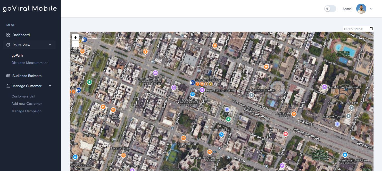 GPS Tracking Mobile App