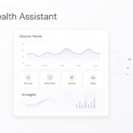 AI health assistant development for personalized glucose monitoring